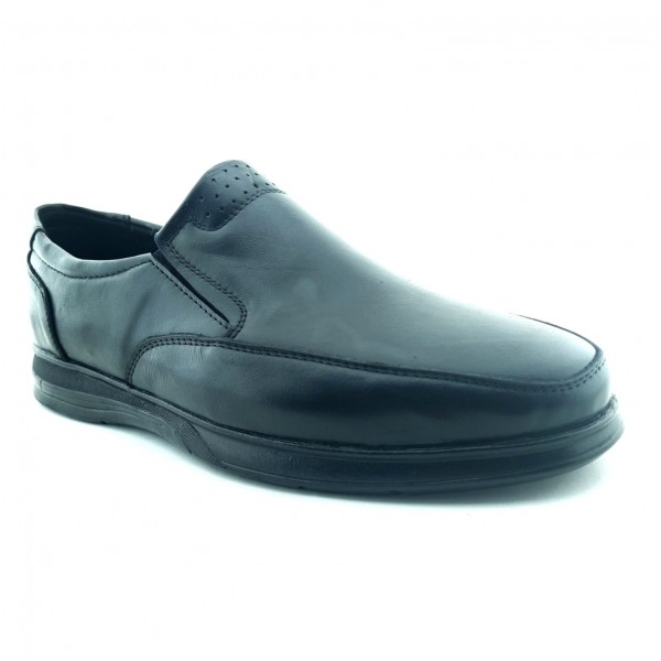 Comfort hakiki deri lastikli  ayakkabı