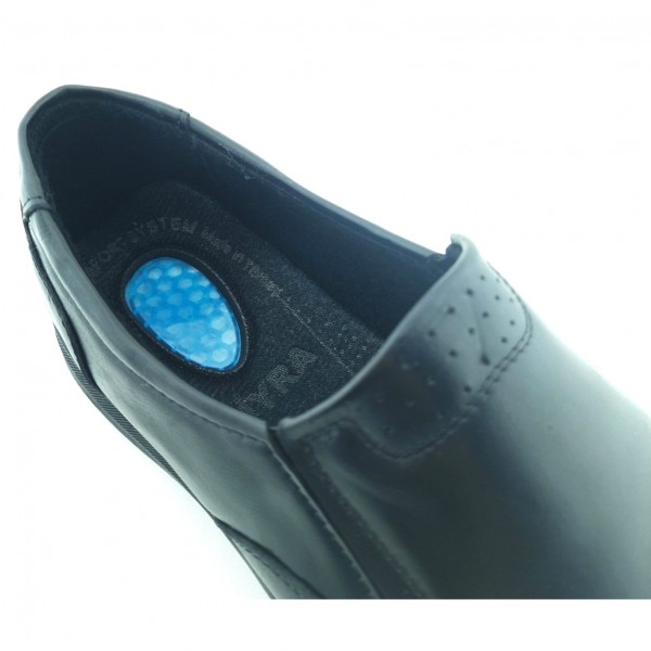 Comfort hakiki deri lastikli  ayakkabı